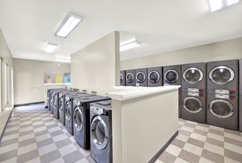 On-site laundry facilities